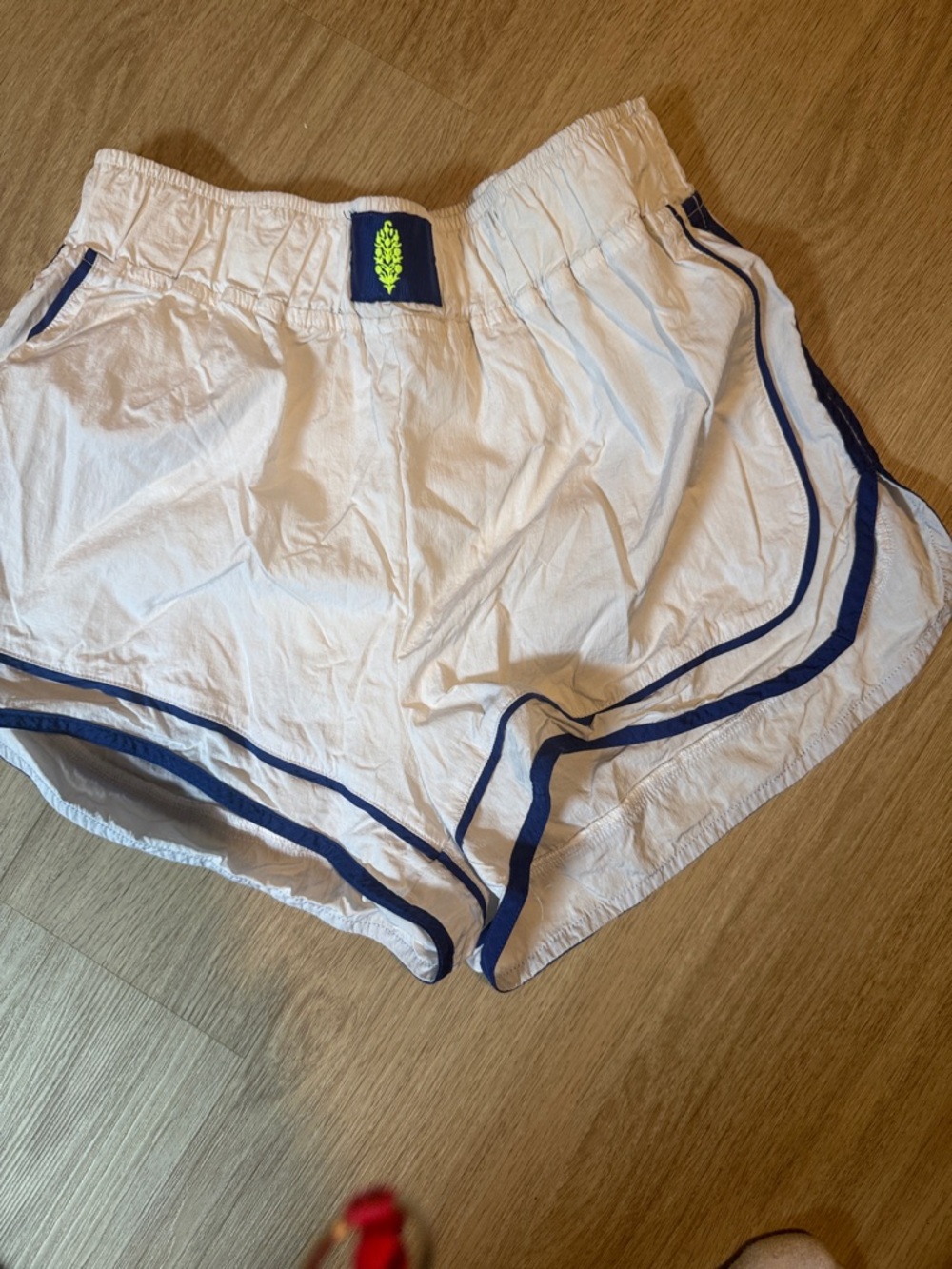 Free People Movement Athletic Shorts with Navy Trim
